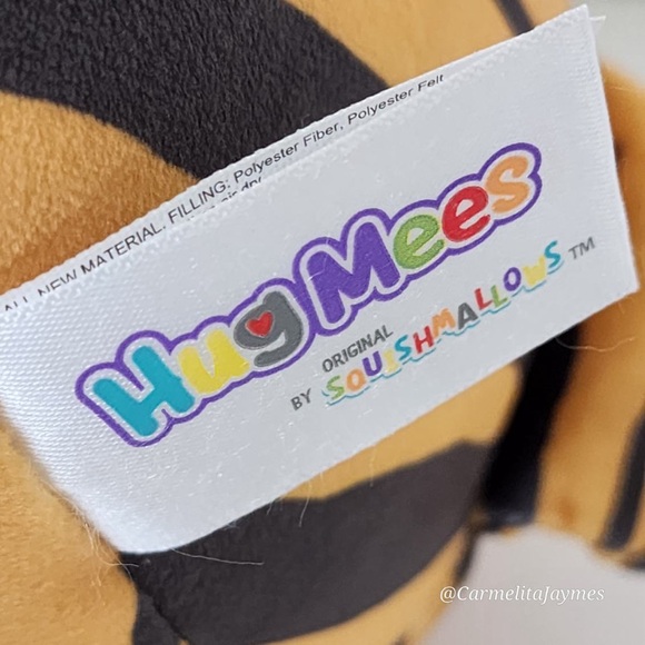 TINA 🐯 Orange & Black Tiger HugMee Squishmallow NWT Loves Clothing & Hair Style - Picture 6 of 7